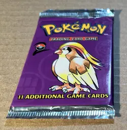 1999 Wizards of the Coast Pokemon American Base Set 2 Booster Pack (Pidgeot Art) 742818061445 - Image 3
