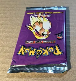 1999 Wizards of the Coast Pokemon American Base Set 2 Booster Pack (Pidgeot Art) 742818061445 - Image 5