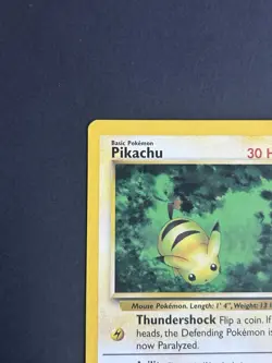 Pokemon Pikachu 027 Black Star Promo Holo wotc LP/NM - Image 5