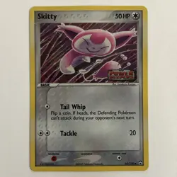 Skitty Pokemon TCG Ex Power Keepers 62/108 Stamped Reverse Holo MP Single! - Image 1