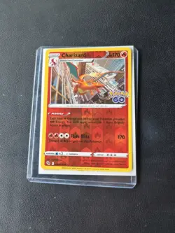 Charizard Pokemon Go Reverse Holo Rare Pokemon TCG 010/078 - Image 1
