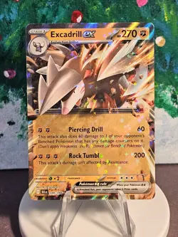 Pokemon TCG, Excadrill ex 046/086 Black Bolt Double Rare Holo Near Mint - Image 1