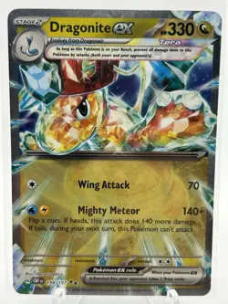 Dragonite ex Double Rare SV03: Obsidian Flames 159/197 Pokemon TCG - NM - Image 2