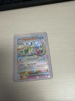 FLYGON EX 106/191 DOUBLE RARE HOLO POKEMON TCG: SV08 - SURGING SPARKS NM - Image 1