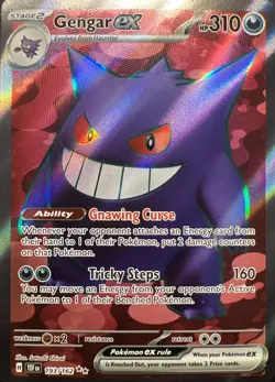Gengar ex 193/162 Pokemon TCG SV05: Temporal Forces NM (please Read Desc) - Image 1