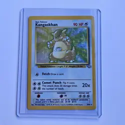Pokemon TCG Kangaskhan Jungle 5/64 Holo Unlimited Holo Rare - Image 1