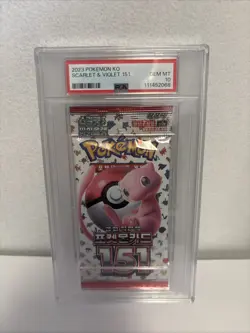 KOREAN 2023 Pokemon Scarlet & Violet 151 Graded Foil Pack PSA 10 - Image 1