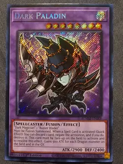 Dark Paladin BLMM-EN008 Secret Rare NM 1st Edition Yu-Gi-Oh! - Image 1