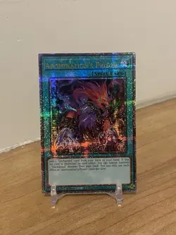 Yugioh - Abomination’s Prison Quarter Century Secret Rare - RA02-EN064 - Image 1