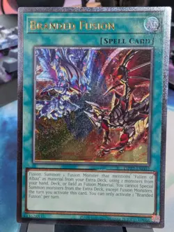YuGiOh! Branded Fusion OP22-EN002 Ultimate Rare LP - Image 1