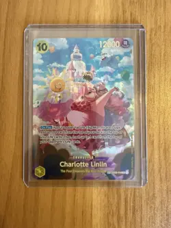 One Piece Charlotte Linlin SR OP03-114 Alt Art Wings of the Captain - Near Mint - Image 1