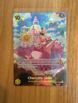 One Piece Charlotte Linlin SR OP03-114 Alt Art Wings of the Captain - Near Mint - Image 3