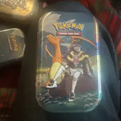 Pokemon TCG Sword Shield Crown Zenith Leon & Charizard Mini Tin - Mint/Sealed - Image 1