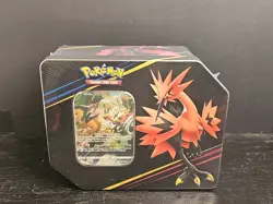 Pokemon Crown Zenith Tin Galarian Zapdos Sword & Shield - Factory Sealed - Image 1