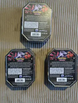 Pokemon TCG: Crown Zenith Tin Set of 3 - Galarian Articuno Zapdos Moltres SEALED - Image 2