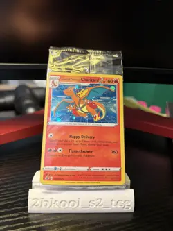 Special Delivery Charizard SWSH075 Holo Black Star Promo Pokemon Card SEALED - Image 1