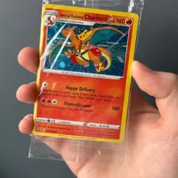 Special Delivery Charizard Sealed SWSH075 Sword & Shield Black Star Promo Card - Image 4