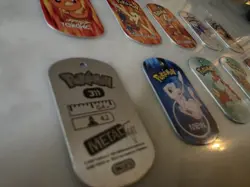 10 X Pokemon Metal Tags Tag Bundle Mewtwo, Ho-oh Deoxys And More! - Image 2