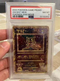 2000 Pokemon Game Promo Ancient Mew Pokemon 2000 Movie PSA 8 - Image 1