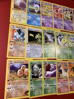 Pokemon Gym Challenge 1st Edition - Choose Your Card! 2000 Vintage WoTC - NM/LP - Image 3