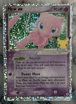 Pokemon TCG Cards Mew ex 88/92 Celebrations Classic Collection Near Mint - Image 1