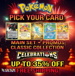 2021 Pokemon Celebrations Complete your Set/Pick card - Classic & Main Set NM/M - Image 1