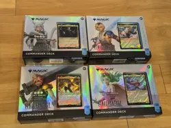 Magic: The Gathering Final Fantasy Collector’s Edition Commander Deck Bundle NEW - Image 1