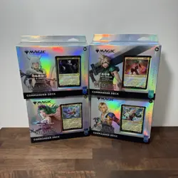 Magic The Gathering Final Fantasy Collector’s Edition Commander Deck Bundle - Image 1