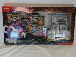 Pokemon TCG: Paldean Fates Great Tusk ex & Iron Threads ex Premium Collection - Image 1