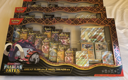 Pokemon TCG Paldean Fates Great Tusk Iron Threads Ex Premium Collection Lot of 5 - Image 4