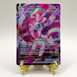 Sylveon VMAX 075/203 - Full Art Ultra Rare - Evolving Skies - Pokemon TCG - NM - Image 1