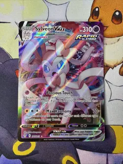 Sylveon VMAX - 075/203 Ultra Rare Evolving Skies Pokemon TCG NM/M - Image 1