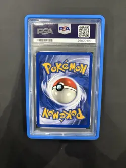 2001 Pokemon Neo Revelation SUICUNE Holo Foil #14 PSA 7 NM SWIRL 💫 DOUBLE HOLO - Image 2