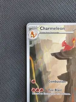 Charmeleon NM LP 169 IR SV Scarlet & Violet 151 MEW Pokemon TCG Card - Image 3