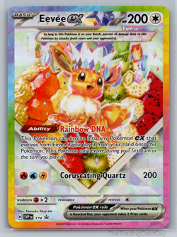 Eevee ex Promo SV: Scarlet & Violet Promo Cards 174 NM 002 - Image 1