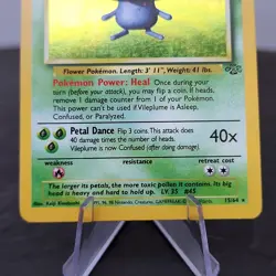 Vileplume 15/64 Holo Rare Jungle Set Pokemon Card WOTC Vintage 1999 TCG LP ⭐ - Image 4