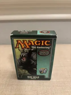 Magic the Gathering Way Wild deck Box w/ Manual No Mtg 7th Edition Cards - Image 2