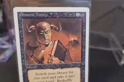 MTG Demonic Tutor Revised - Magic The Gathering + a few cards - Image 4
