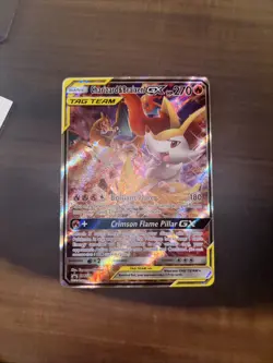 Charizard & Braixen GX - SM230 Sun & Moon Black Star Promo Card - POKEMON - Image 1