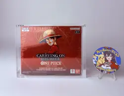 One Piece OP-13 TCG Carrying On His Will Booster Box English SEALED + Acrylic - Image 1