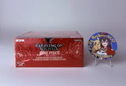One Piece OP-13 TCG Carrying On His Will Booster Box English SEALED + Acrylic - Image 2