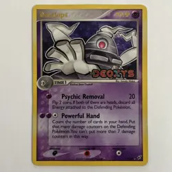 Dusclops 7/107 Reverse Holo Ultra Rare Stamped EX Deoxys Pokemon TCG HP/DMG Card - Image 1
