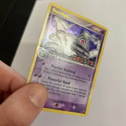Dusclops 7/107 Reverse Holo Ultra Rare Stamped EX Deoxys Pokemon TCG HP/DMG Card - Image 3
