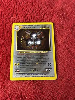 Magneton 10/64 Neo Revelation Holo Wotc Pokemon Card Lp + - Image 1