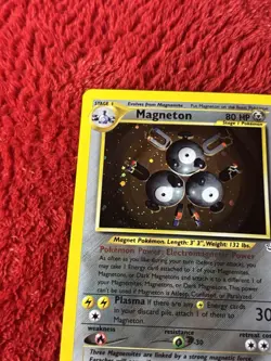 Magneton 10/64 Neo Revelation Holo Wotc Pokemon Card Lp + - Image 2