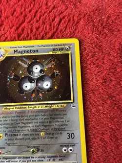 Magneton 10/64 Neo Revelation Holo Wotc Pokemon Card Lp + - Image 3