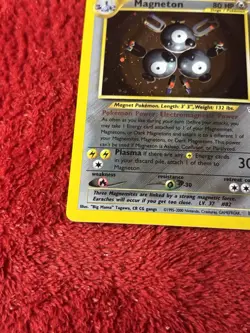 Magneton 10/64 Neo Revelation Holo Wotc Pokemon Card Lp + - Image 4