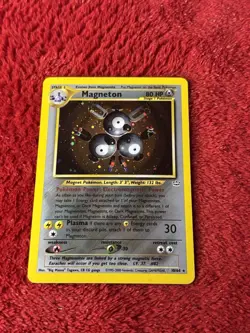 Magneton 10/64 Neo Revelation Holo Wotc Pokemon Card Lp + - Image 5