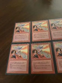 8x Pyroblast- Ice Age- Mtg Magic The Gathering Cards- Playset- NM - Image 2