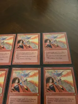 8x Pyroblast- Ice Age- Mtg Magic The Gathering Cards- Playset- NM - Image 5